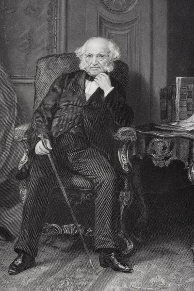 Portrait of Martin Van Buren (1782-1862) by Alonzo Chappel